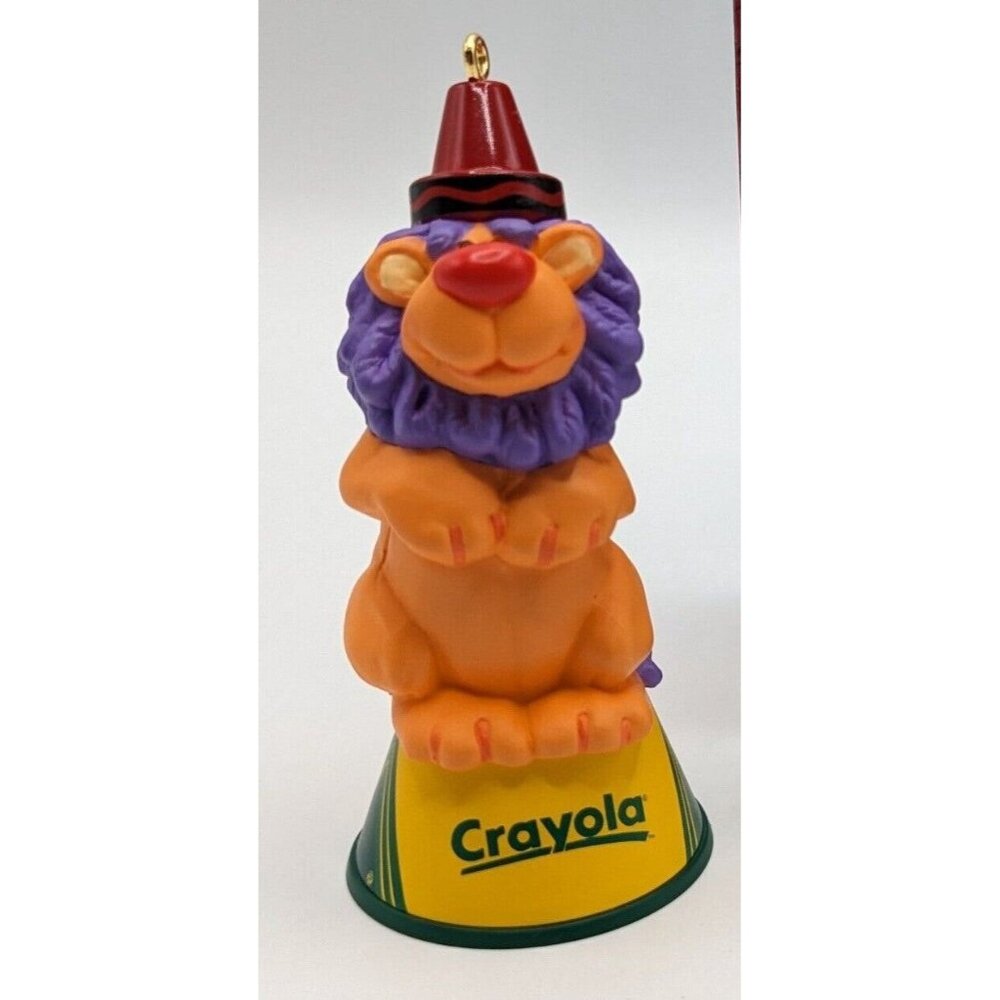 Hallmark Keepsake Ornament 2000 King of the Ring Crayola Crayons Circus Lion
